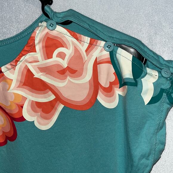 Tea Collection Blue Floral Pocket Dress 8 - Picture 3 of 7